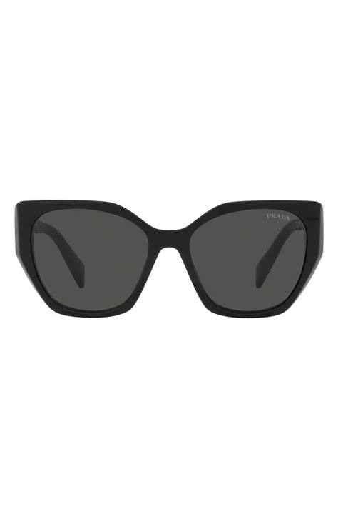 50mm small rectangular sunglasses prada